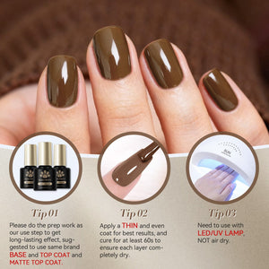 20 Colors Gel Set S14 Old Dream 5ml Gel Nail Polish BORN PRETTY 