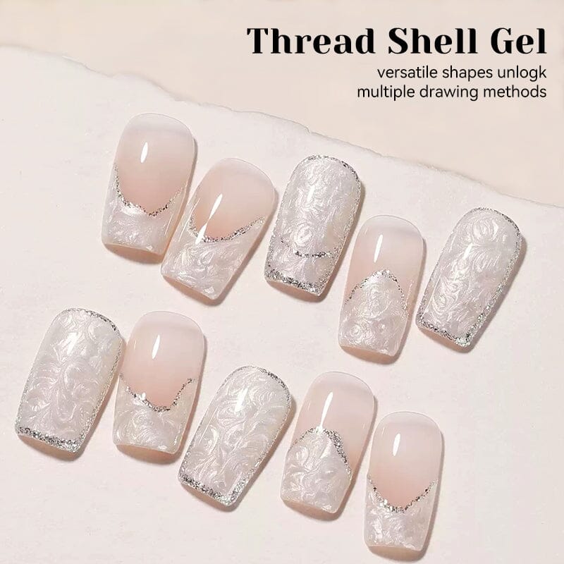 Thread Shell Gel 15ml Gel Nail Polish NICOLE DIARY 