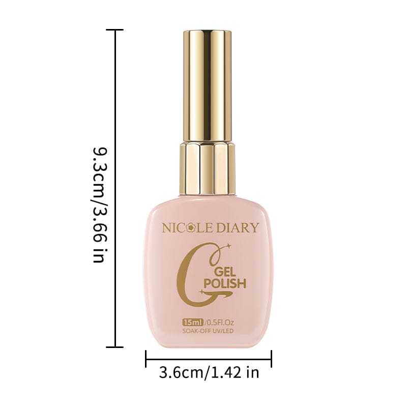 Thread Shell Gel 15ml Gel Nail Polish NICOLE DIARY 