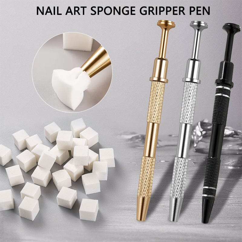 Black Metal Sponge Grabbing Clip Tools & Accessories No Brand 
