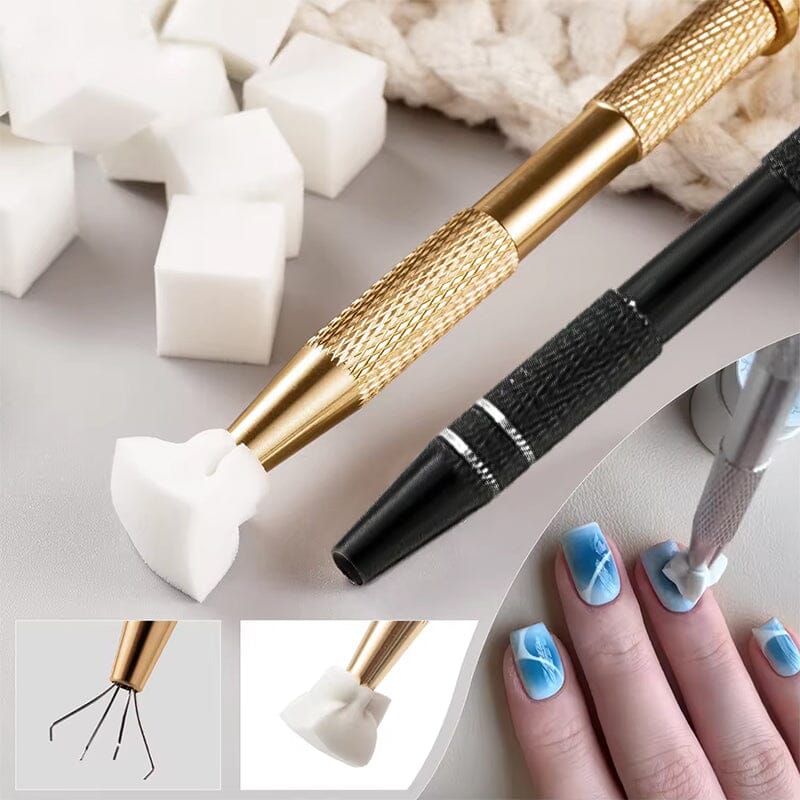 Black Metal Sponge Grabbing Clip Tools & Accessories No Brand 