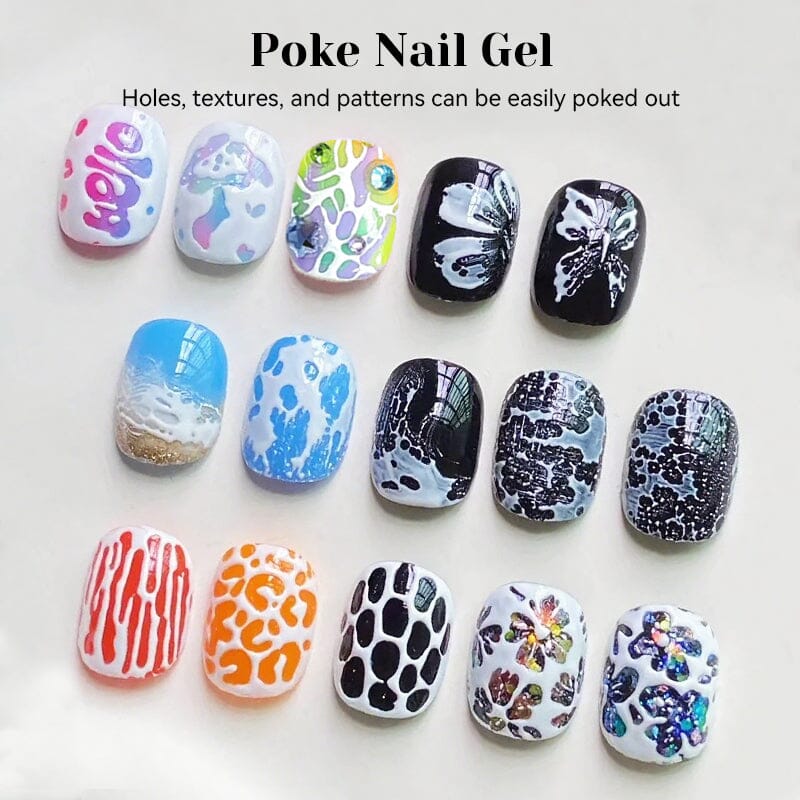 Poke Base Gel 8ml Gel Nail Polish NICOLE DIARY 