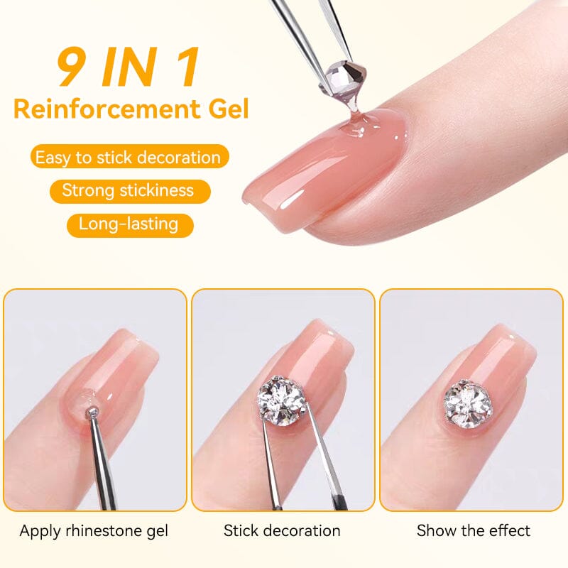 9 in 1 Reinforcement Gel 15ml Gel Nail Polish UR SUGAR 