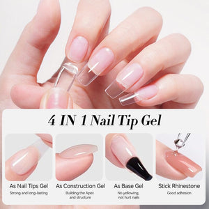 4 in 1 Nail Tip Gel 15ml Gel Nail Polish UR SUGAR 