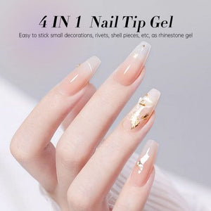 4 in 1 Nail Tip Gel 15ml Gel Nail Polish UR SUGAR 