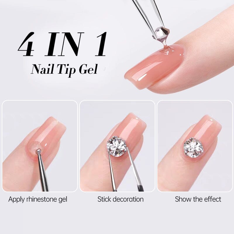 4 in 1 Nail Tip Gel 15ml Gel Nail Polish UR SUGAR 