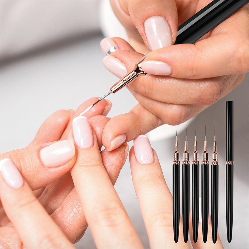 5pcs Liner Nail Brush Set Tools & Accessories No Brand 