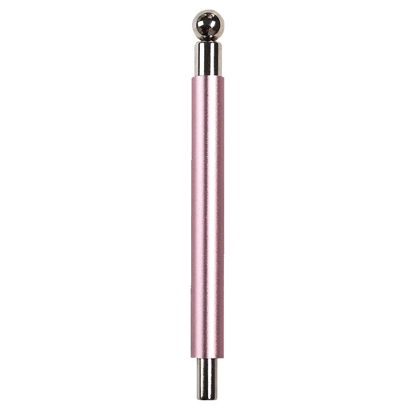 Double Head Cat Magnet Stick Pink Gold Silver