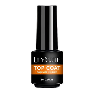 Top Coat 8ml Base & Top Coat LILYCUTE 
