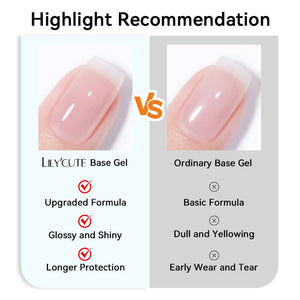 Base Gel 8ml Base & Top Coat LILYCUTE 