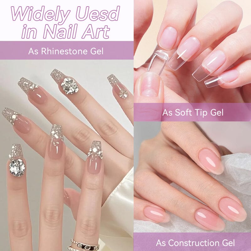 3 in 1 Nail Tip Gel 8ml Gel Nail Polish LILYCUTE 