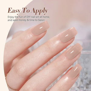 Jelly Gel Polish TS14 Cherry Dew 15ml HEMA/TPO FREE Gel Nail Polish BORN PRETTY 