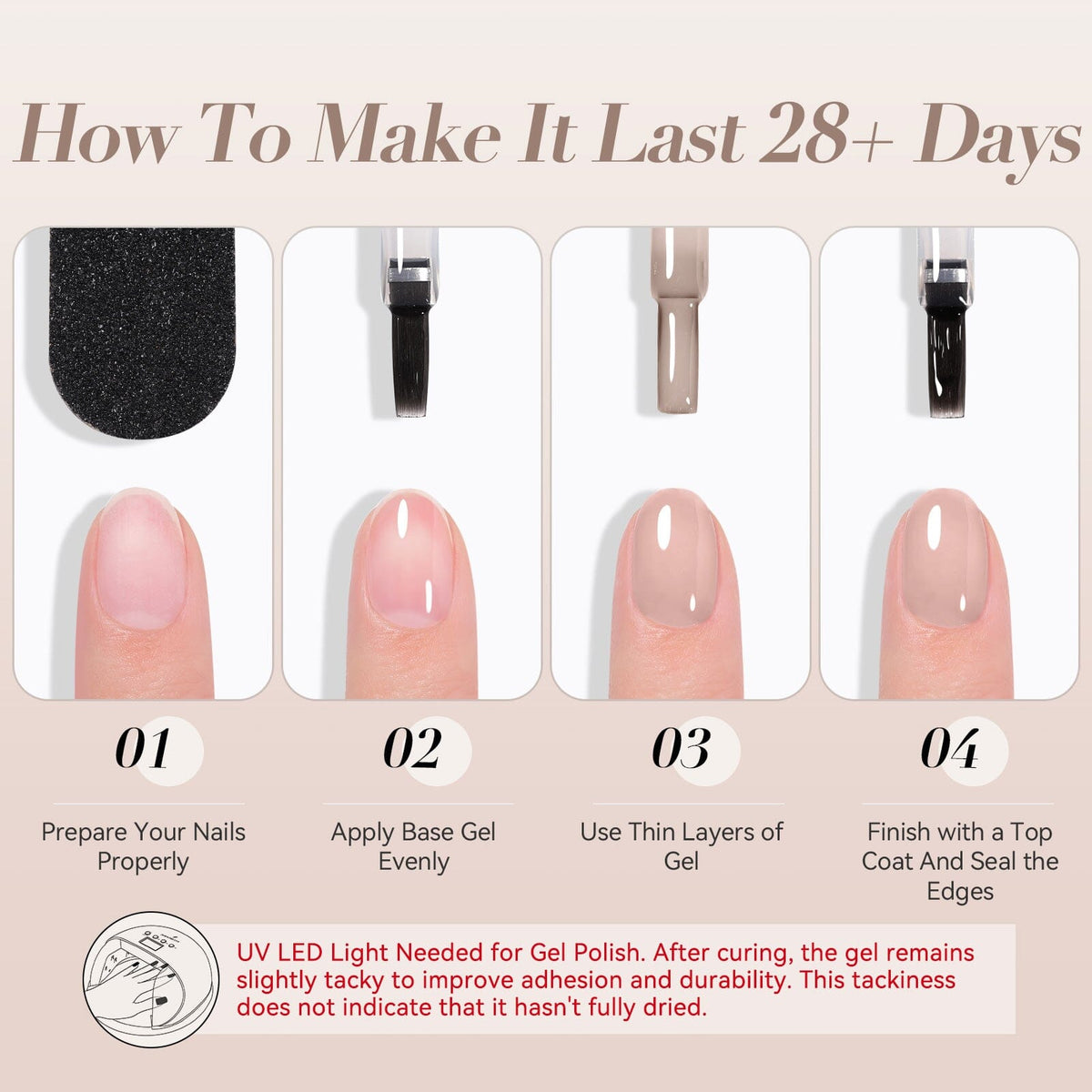 Jelly Gel Polish TS15 Pink Dawn 15ml HEMA/TPO FREE Gel Nail Polish BORN PRETTY 