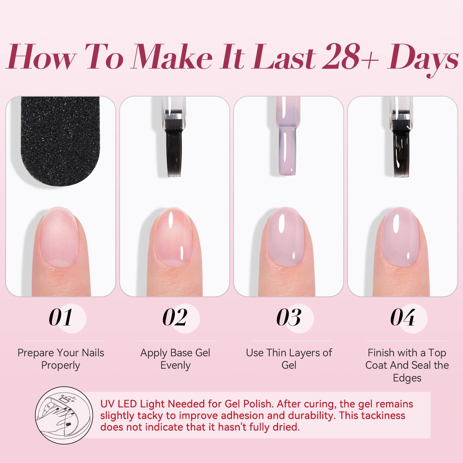 Jelly Gel Polish TS16 Blush Cream 15ml HEMA/TPO FREE Gel Nail Polish BORN PRETTY 