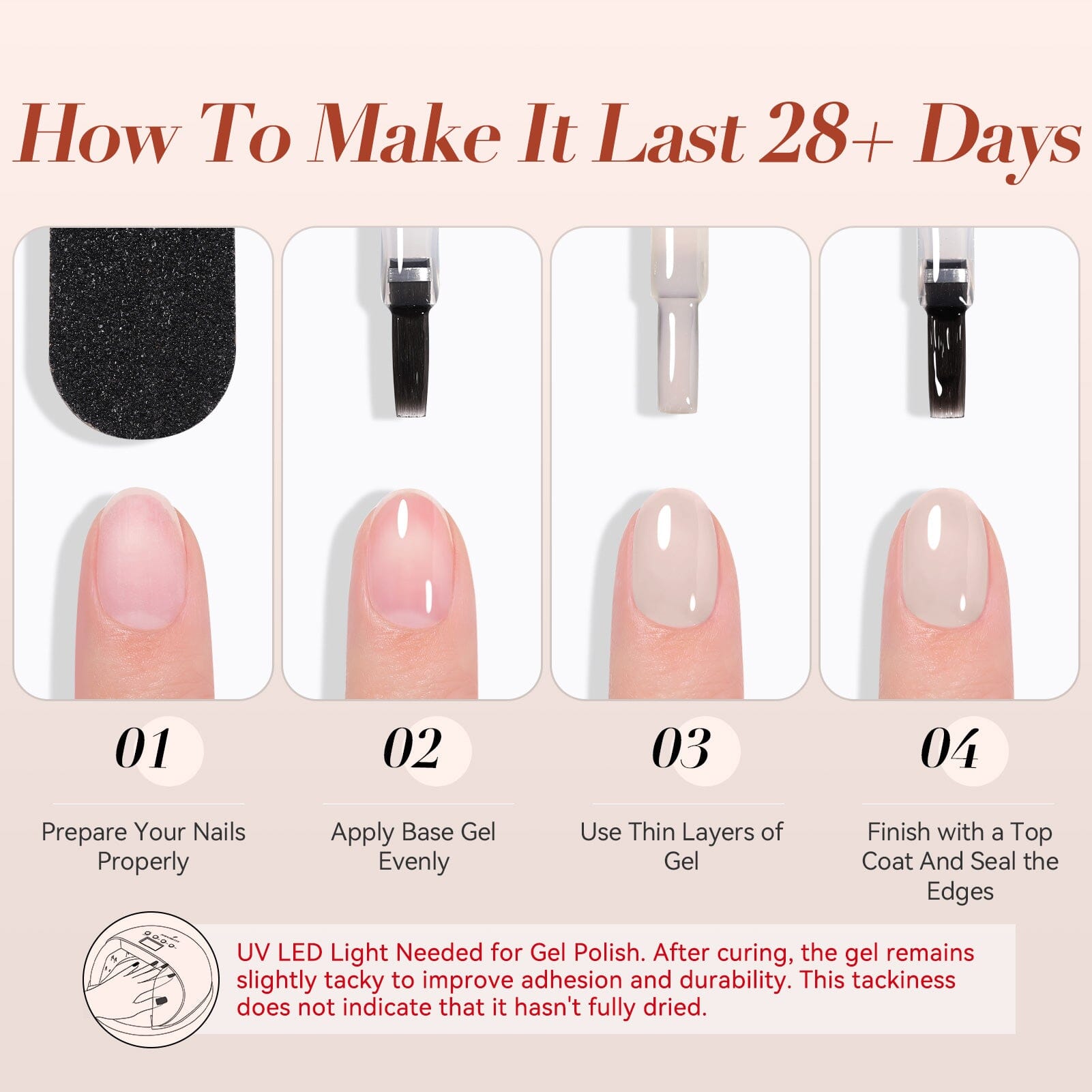Jelly Gel Polish TS19 Pink Whisper 15ml HEMA/TPO FREE Gel Nail Polish BORN PRETTY 