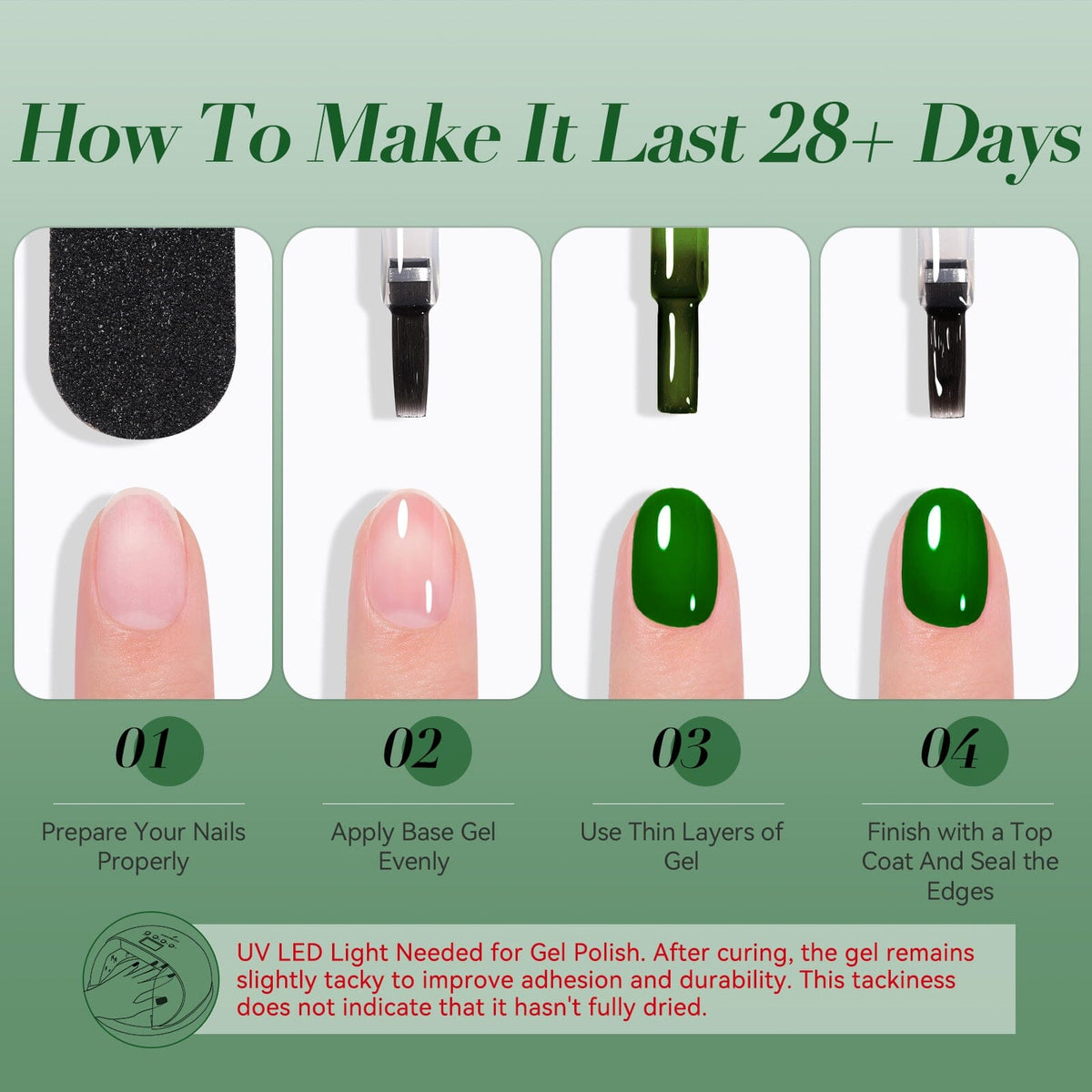 Jelly Gel Polish TS21 Soft Moss 15ml HEMA/TPO FREE Gel Nail Polish BORN PRETTY 