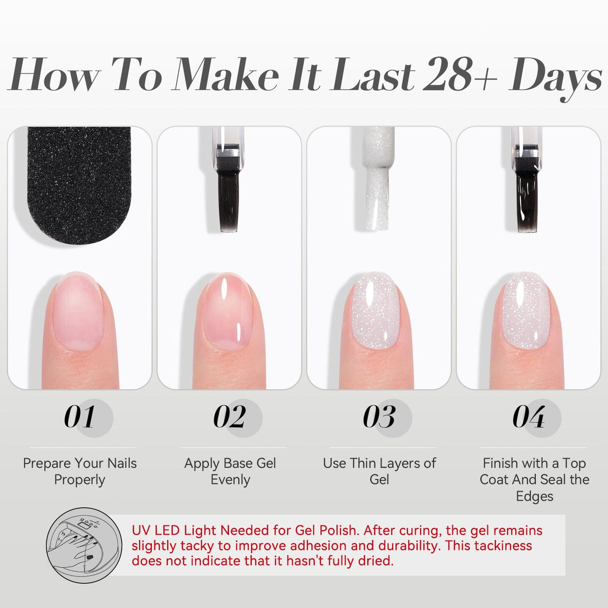 Jelly Gel Polish TS05 Moonlight Milk 15ml HEMA/TPO FREE Gel Nail Polish BORN PRETTY 