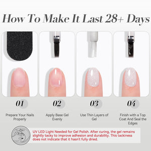 Jelly Gel Polish TS05 Moonlight Milk 15ml HEMA/TPO FREE Gel Nail Polish BORN PRETTY 