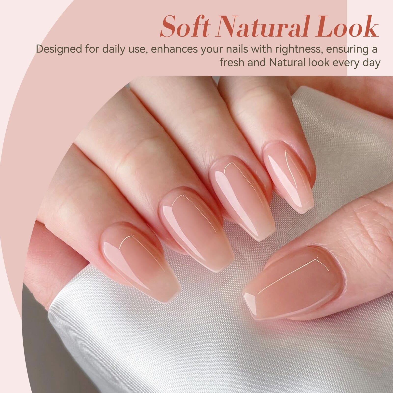 Jelly Gel Polish TS12 Sweet Rose 15ml HEMA/TPO FREE Gel Nail Polish BORN PRETTY 