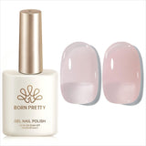 Jelly Gel Polish TS18 Rosewater 15ml Gel Nail Polish BORN PRETTY 