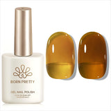 Jelly Gel Polish TS22 Caramel Mist 15ml Gel Nail Polish BORN PRETTY 