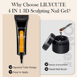 3D Sculpting Gel 15ml Gel Nail Polish LILYCUTE 