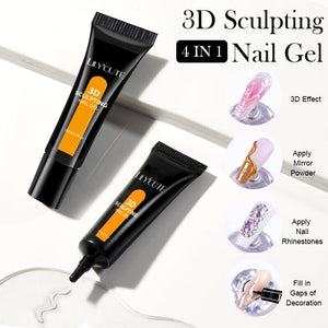 3D Sculpting Gel 15ml Gel Nail Polish LILYCUTE 