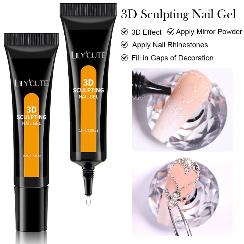 3D Sculpting Gel 15ml Gel Nail Polish LILYCUTE 