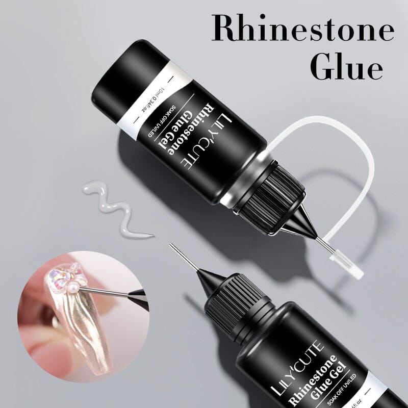 Rhinestone Glue Gel 10ml Gel Nail Polish LILYCUTE 