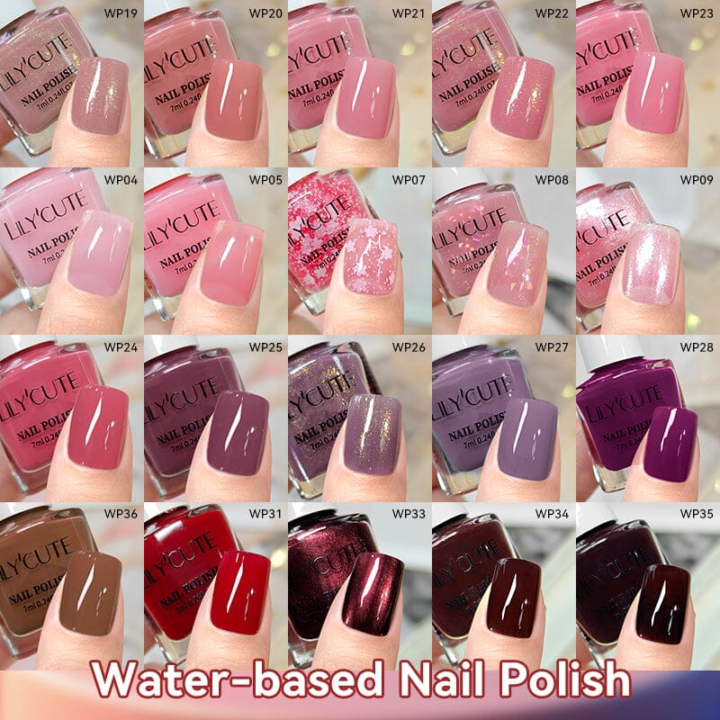 Water-based Nail Polish 7ml Nail Polish LILYCUTE 