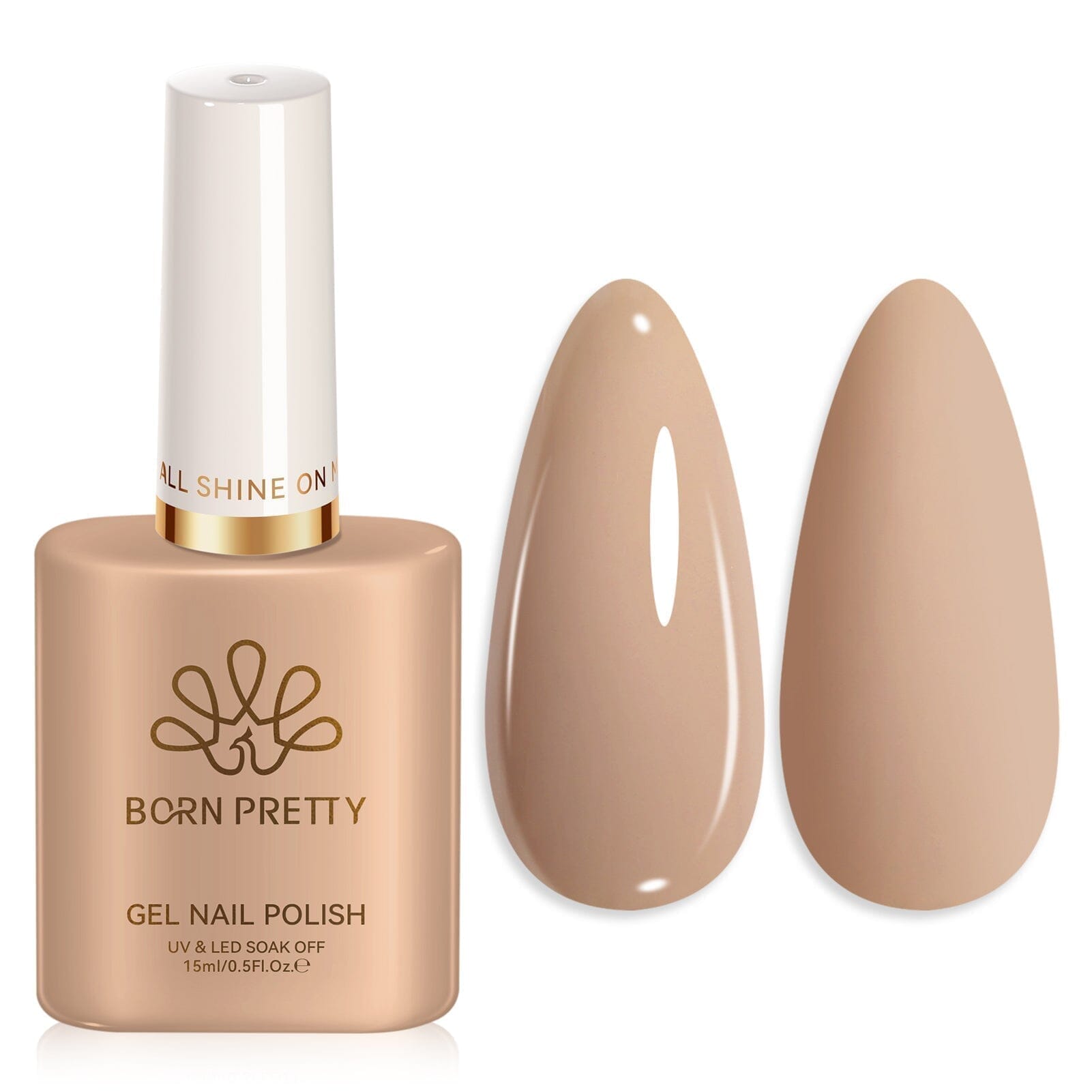 Nude Collection Color Nail Gel 15ml Gel Nail Polish BORN PRETTY SJ10 