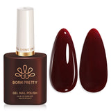 Color Nail Gel SJ11 Dark Cherry 15ml Gel Nail Polish BORN PRETTY 
