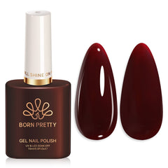Color Nail Gel SJ11 Dark Cherry 15ml Gel Nail Polish BORN PRETTY 