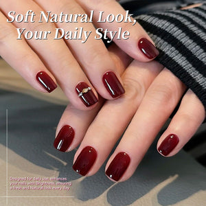 Color Nail Gel SJ15 Blood Rouge 15ml HEMA/TPO FREE Gel Nail Polish BORN PRETTY 