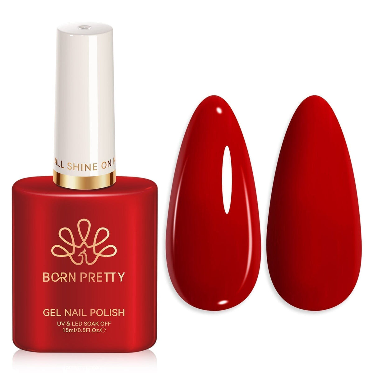 Red Collection Color Nail Gel 15ml Gel Nail Polish BORN PRETTY SJ16 