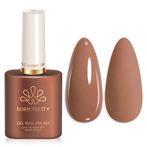 Color Nail Gel SJ07 Caramel Latte 15ml Gel Nail Polish BORN PRETTY 