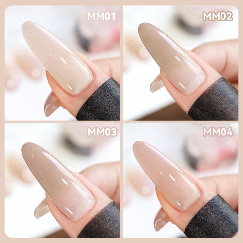 4 Colors 4 in 1 Pat Painting Gel Mist Murmur Gel Nail Polish UR SUGAR 