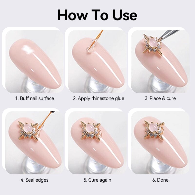 Rhinestone Glue Gel 15ml Gel Nail Polish UR SUGAR 