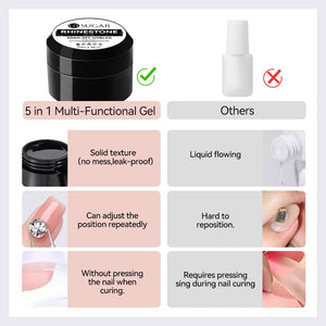 Rhinestone Glue Gel 15ml Gel Nail Polish UR SUGAR 