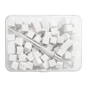 100pcs White Sponges Grabbing Pen Set Tools & Accessories No Brand 