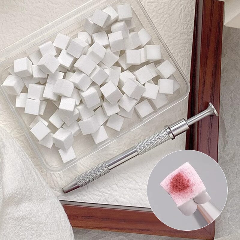 100pcs White Sponges Grabbing Pen Set Tools & Accessories No Brand 