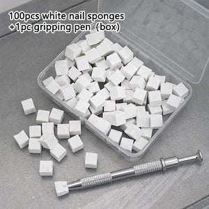 100pcs White Sponges Grabbing Pen Set Tools & Accessories No Brand 