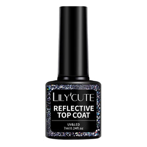 Reflective Top Coat 7ml Gel Nail Polish LILYCUTE 