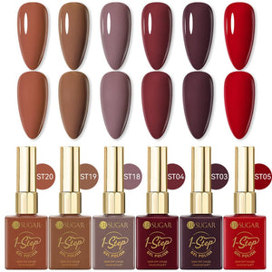 53 Colors 1 Step Gel Polish 15ml Gel Nail Polish UR SUGAR 