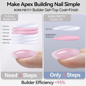 8 in 1 Builder Gel B08 15ml Gel Nail Polish BORN PRETTY 