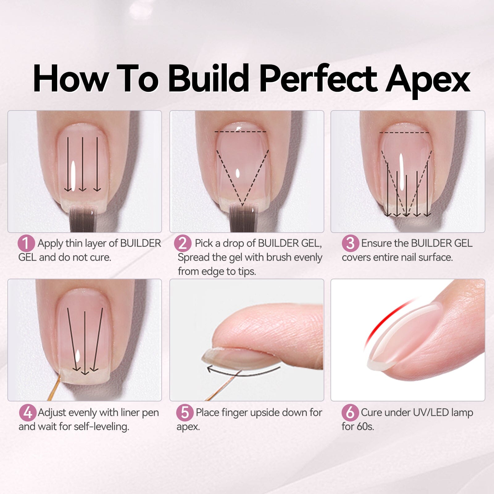 8 in 1 Builder Gel B10 15ml Gel Nail Polish BORN PRETTY 