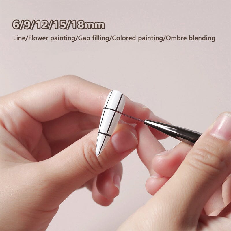 Wooden Handle Nail Liner Brush Tools & Accessories No Brand 