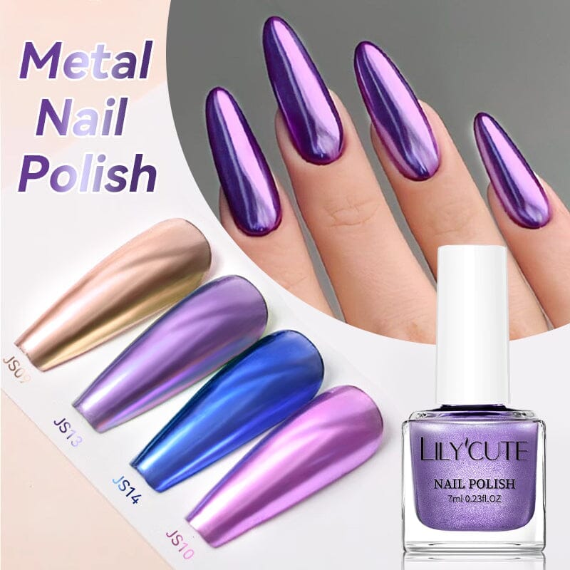 Metal Nail Polish JS13 7ml Nail Polish LILYCUTE 