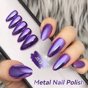 Metal Nail Polish JS13 7ml Nail Polish LILYCUTE 