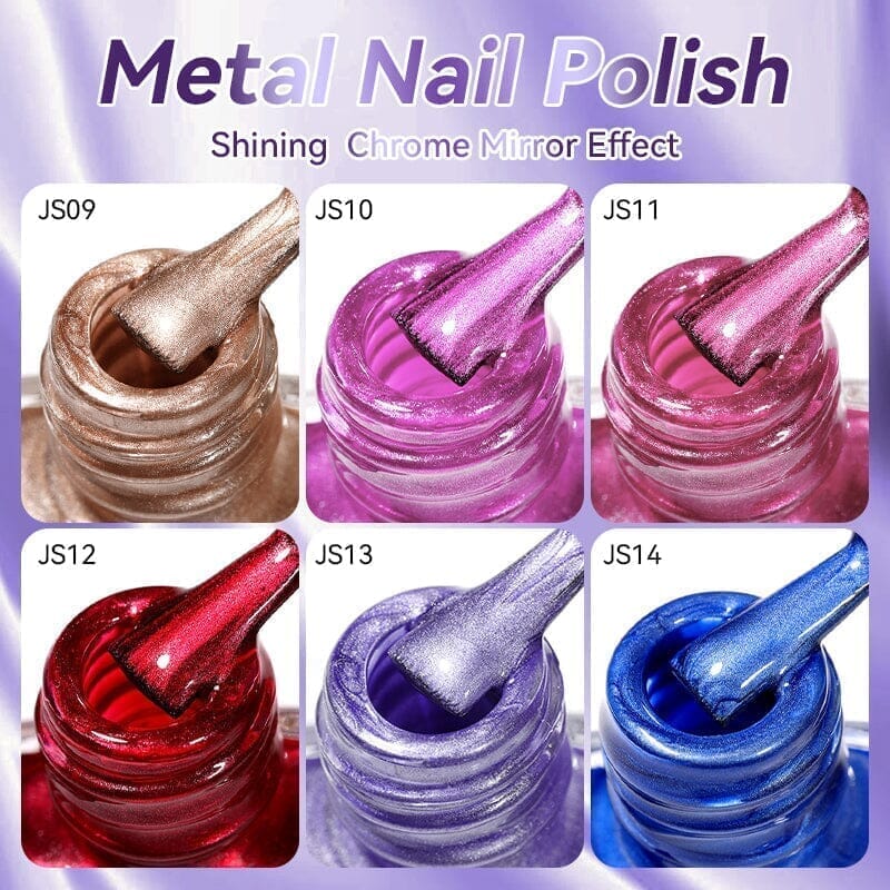 Metal Nail Polish JS13 7ml Nail Polish LILYCUTE 